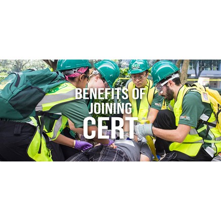 Benefits of Becoming a CERT Member