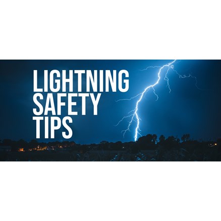 Lightning Safety Tips