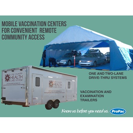 ProPac Mobile Vaccination Centers Make Vaccines More Accessible