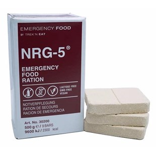 Raciones de comida de emergencia NRG-5