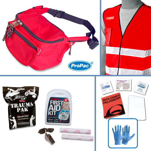 School First Aid & Active Shooter Emergency Kit